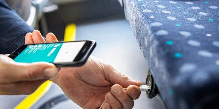 USB Buchse im Bus