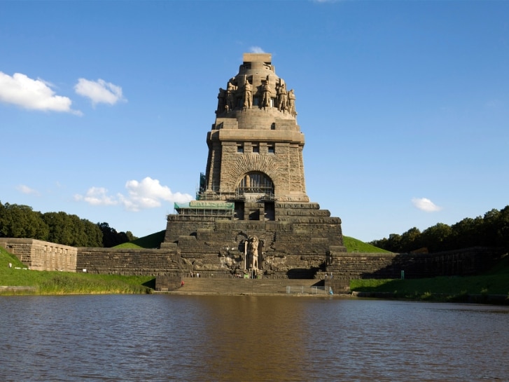 Monument to the Battle of Nations in Leipzig city