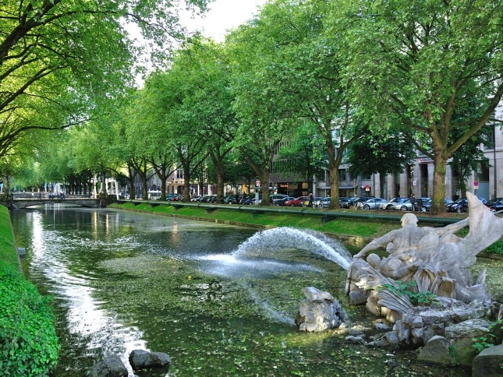 K�nigsalle in D�sseldorf