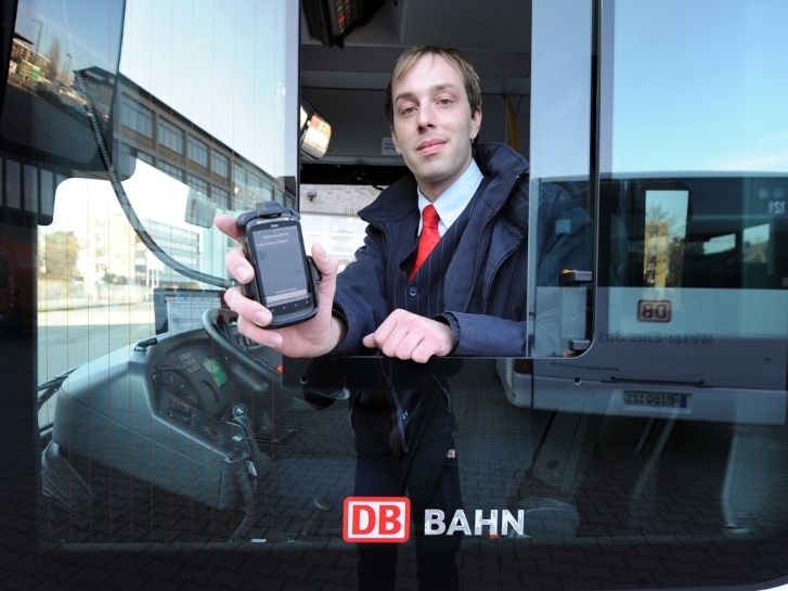 Moderne Apps für den Busfahrer