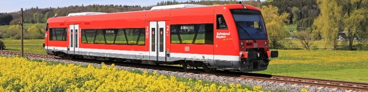 VT 650 zwischen Mindelheim und Günzburg