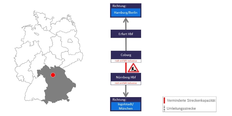 Großbaustellen 2023 Im Fernverkehr Der Deutschen Bahn