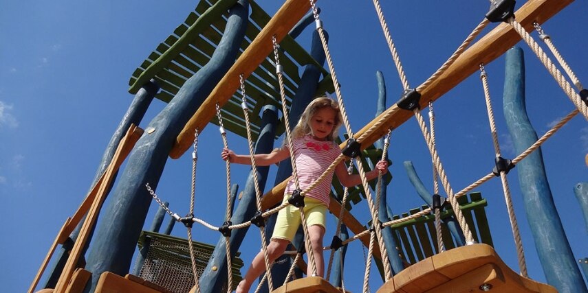 Ausflug mit der Bahn ins Bubenheimer Spieleland bei Düren