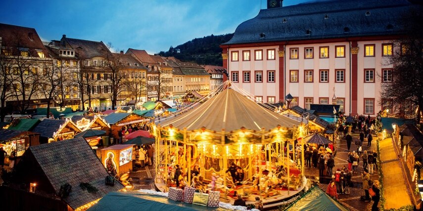 Weihnachtsmarkt Heidelberg Günstig anreisen mit der