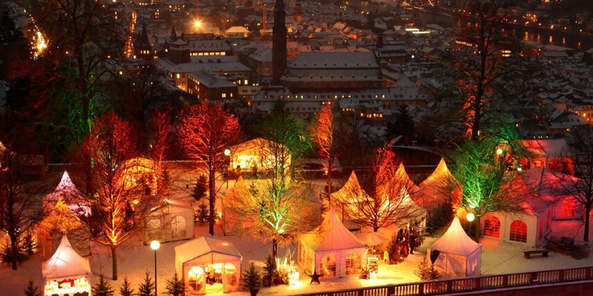 Weihnachtsmarkt Heidelberg Günstig anreisen mit der