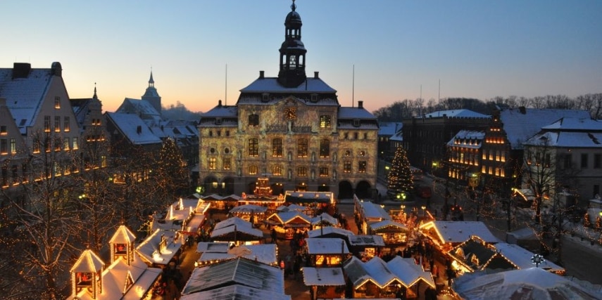 Weihnachtsmarkt Lüneburg Entspannt anreisen mit der