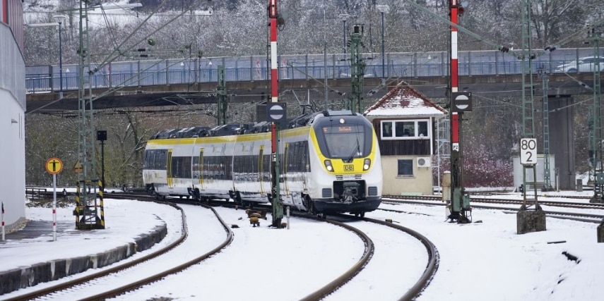 Gäubahn Winter