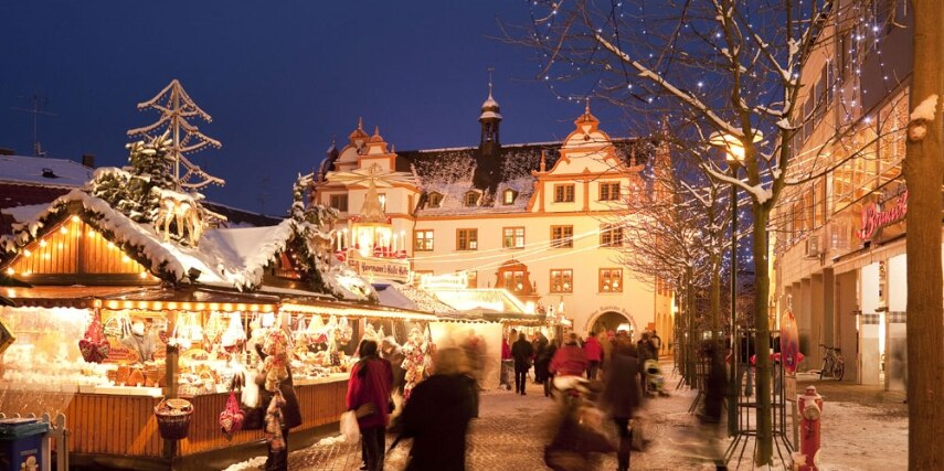 Weihnachtsmarkt Darmstadt Günstig anreisen mit der