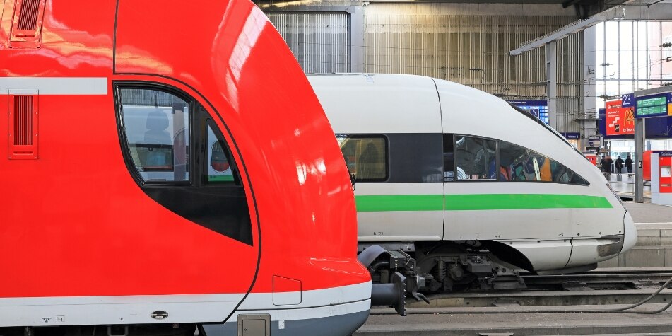 DB Regio und DB Fernverkehr im M�nchner Hbf