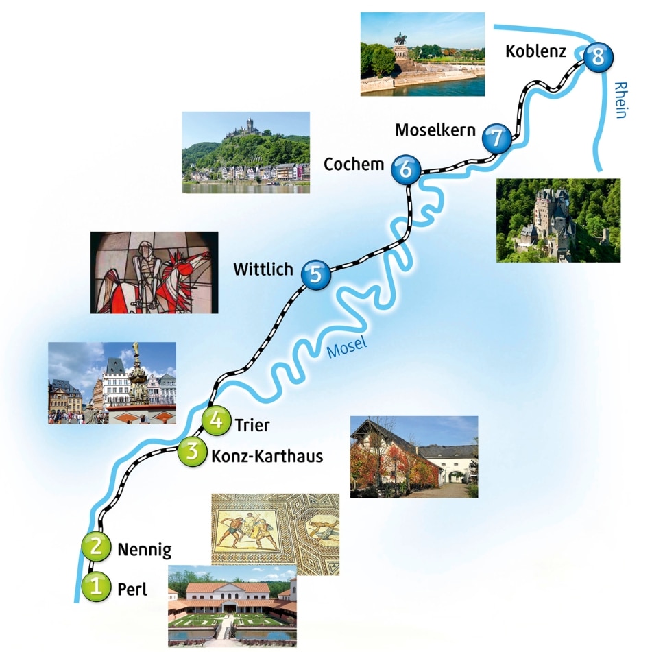 Tourismus-Tipps mit der Moseltalbahn