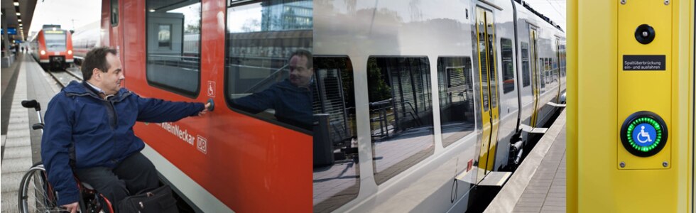 Barrierefrei reisen mit der S-Bahn Rhein-Neckar
