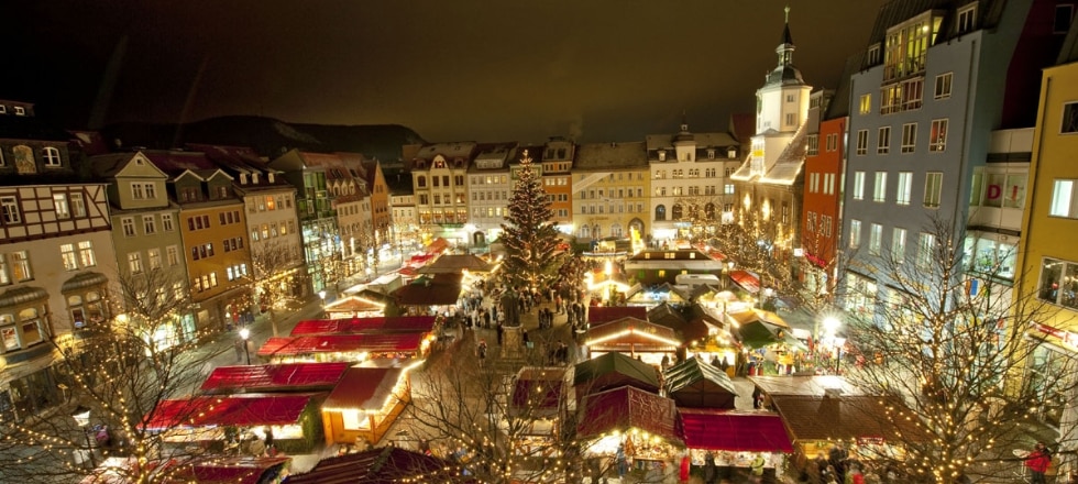 Weihnachtsmarkt Jena Rundblick