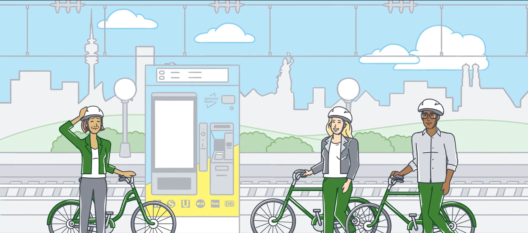 fahrradständer reihenparker schräg TOP mit 45° Schrägstellung - rechts - 4 Stellplätzen - Reifenbreite bis 55 mm Diamant Fahrradwerke - So Hydraulic Brake E-Bike FARBE:Dunkelblau