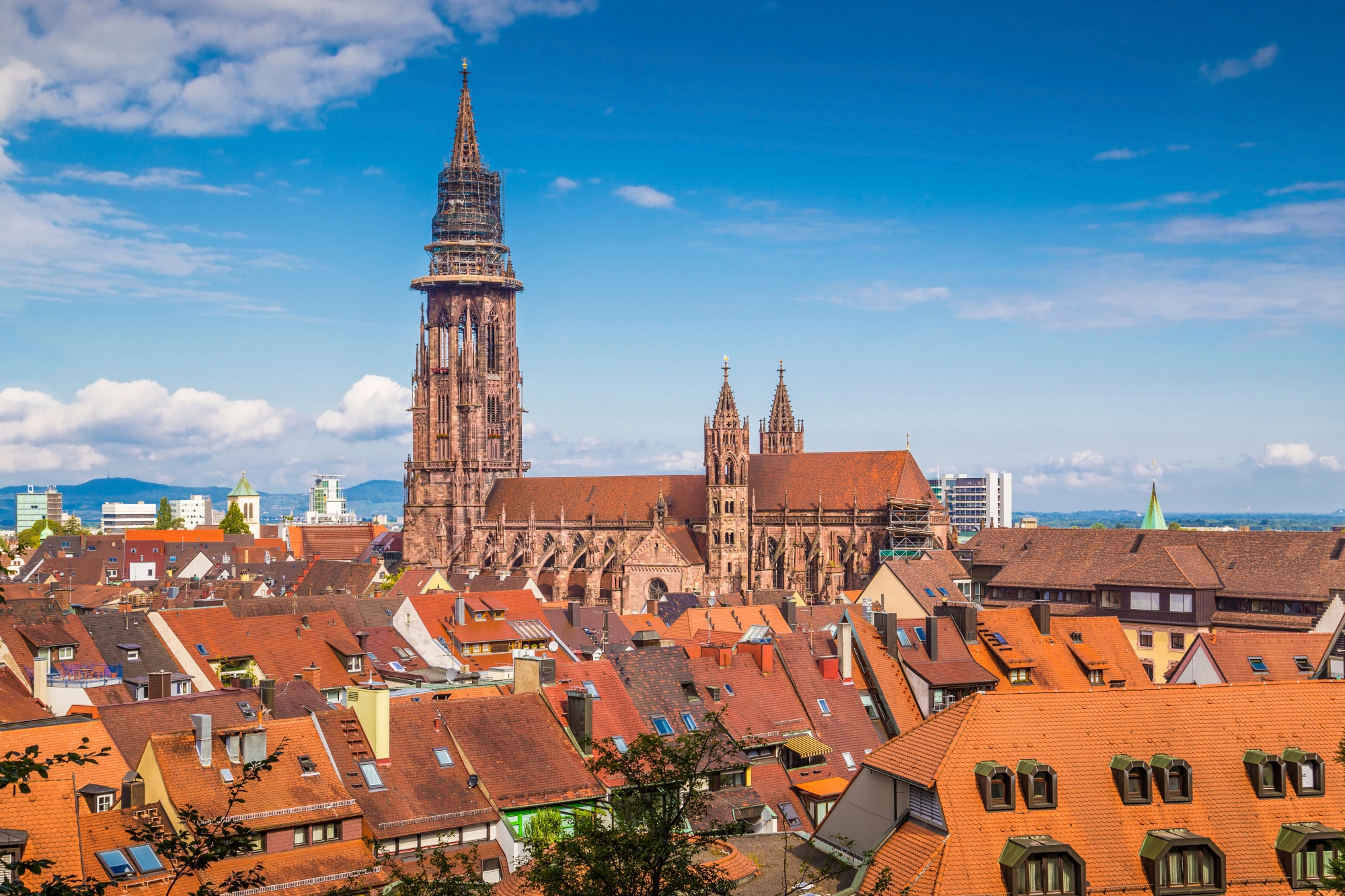 Historic town of Freiburg im Breisgau