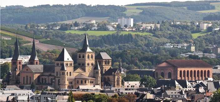 Blick auf Trier 