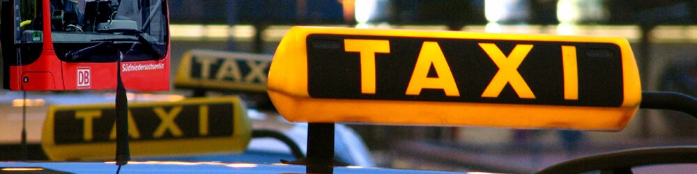 Taxi-Schild