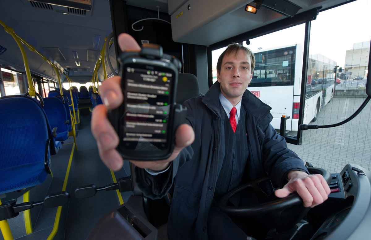 Moderne Apps für den Busfahrer, RBL
